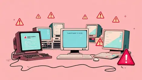 Two in five devices still use Windows 10 as support nears end